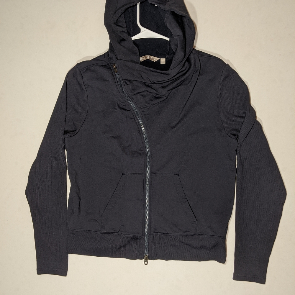 Athleta asymmetrical Zip hoodie